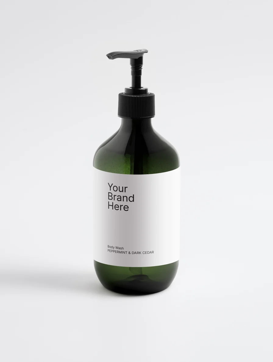 Hand- & Bodymousse, Pepermunt & Donkere Ceder